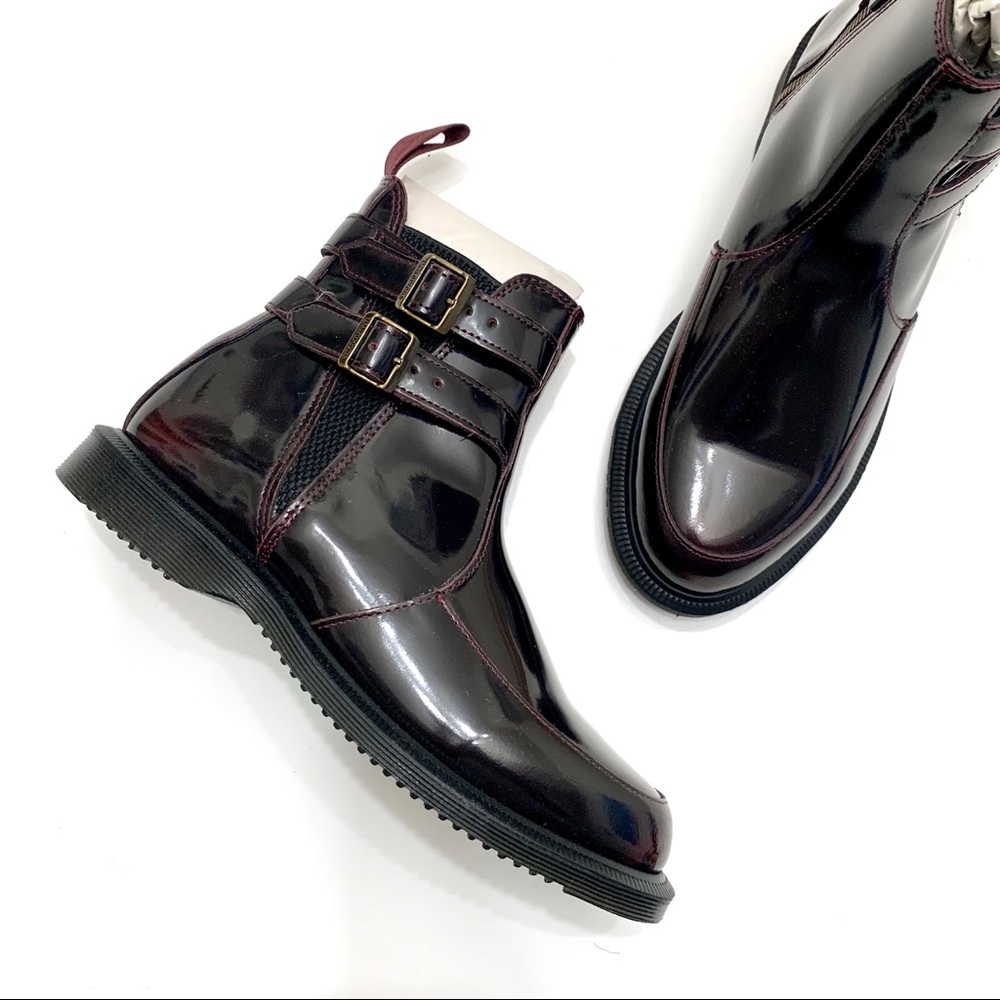 Dr. Martens Flora II Acadia Buckle Chelsea Boots